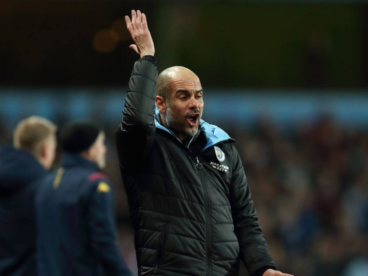 ¿Guardiola resignado? El entrenador ve lejano el título de Premier League