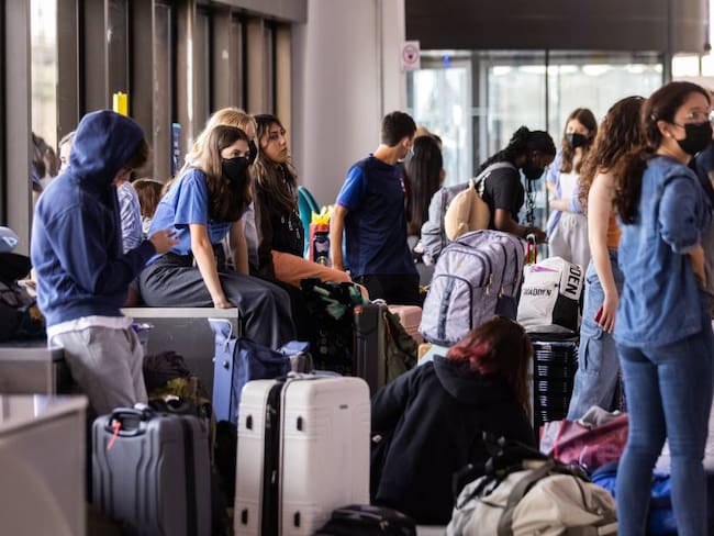 Más de 30.000 vuelos se han cancelado en lo corrido de julio en EE.UU.   Foto: Getty