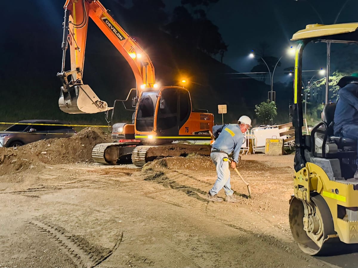 Cierres nocturnos y restricciones vehiculares por obras del tercer carril en Floridablanca