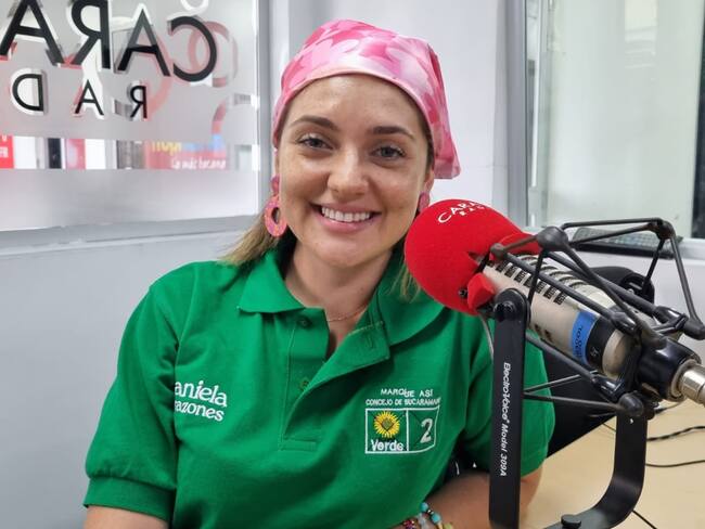 &quot;La Mujer de la Pañoleta Rosada&quot; ya es concejal de Bucaramanga