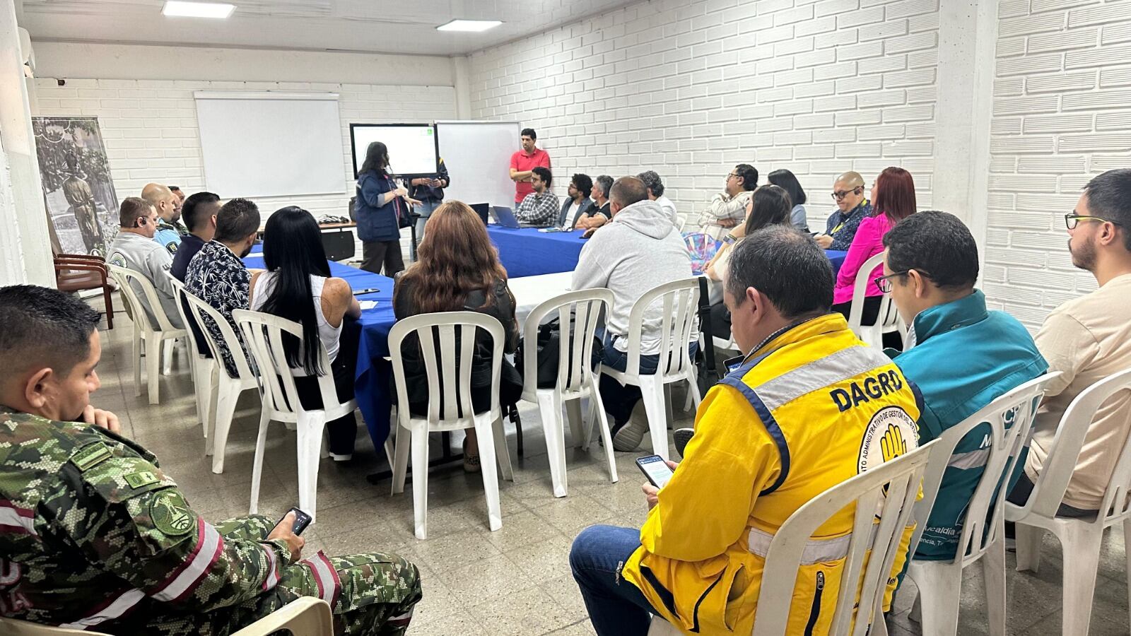 Comité Distrital para el Manejo de Desastres en Medellín. Foto: cortesía