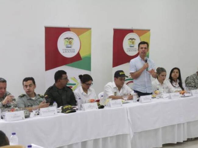 Ministro del Interior se reunió con líderes amenazados en Bolívar
