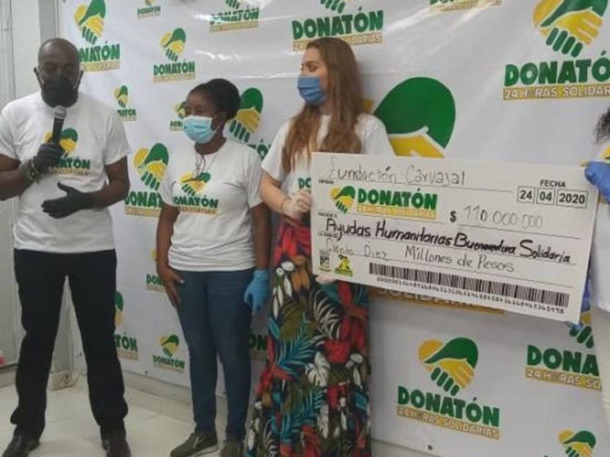 La Donatón en Buenaventura superó los $1.680 millones