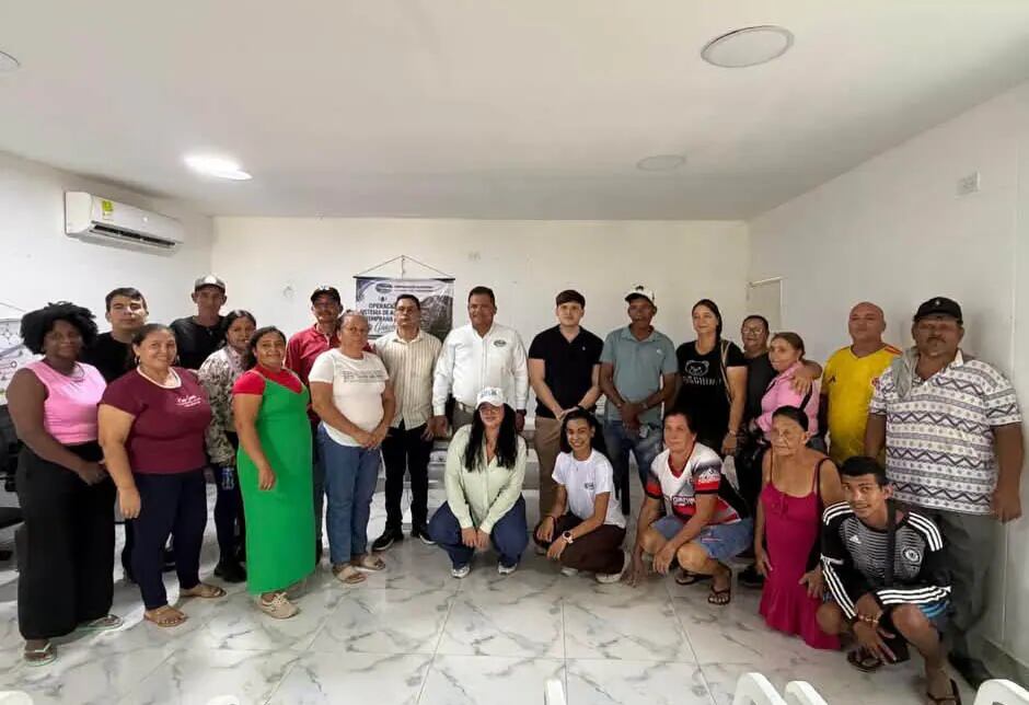 17 líderes comunitarios fueron capacitados para conocer el funcionamiento de la herramienta y apoyar su uso en la zona. Foto: Corpamag