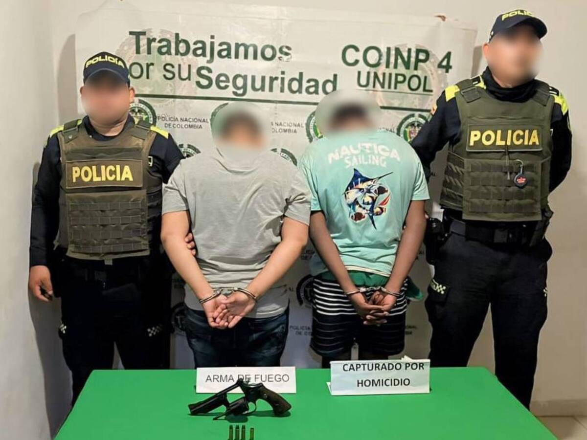 Detenidos dos presuntos sicarios tras fuerte persecución policial en Cartagena