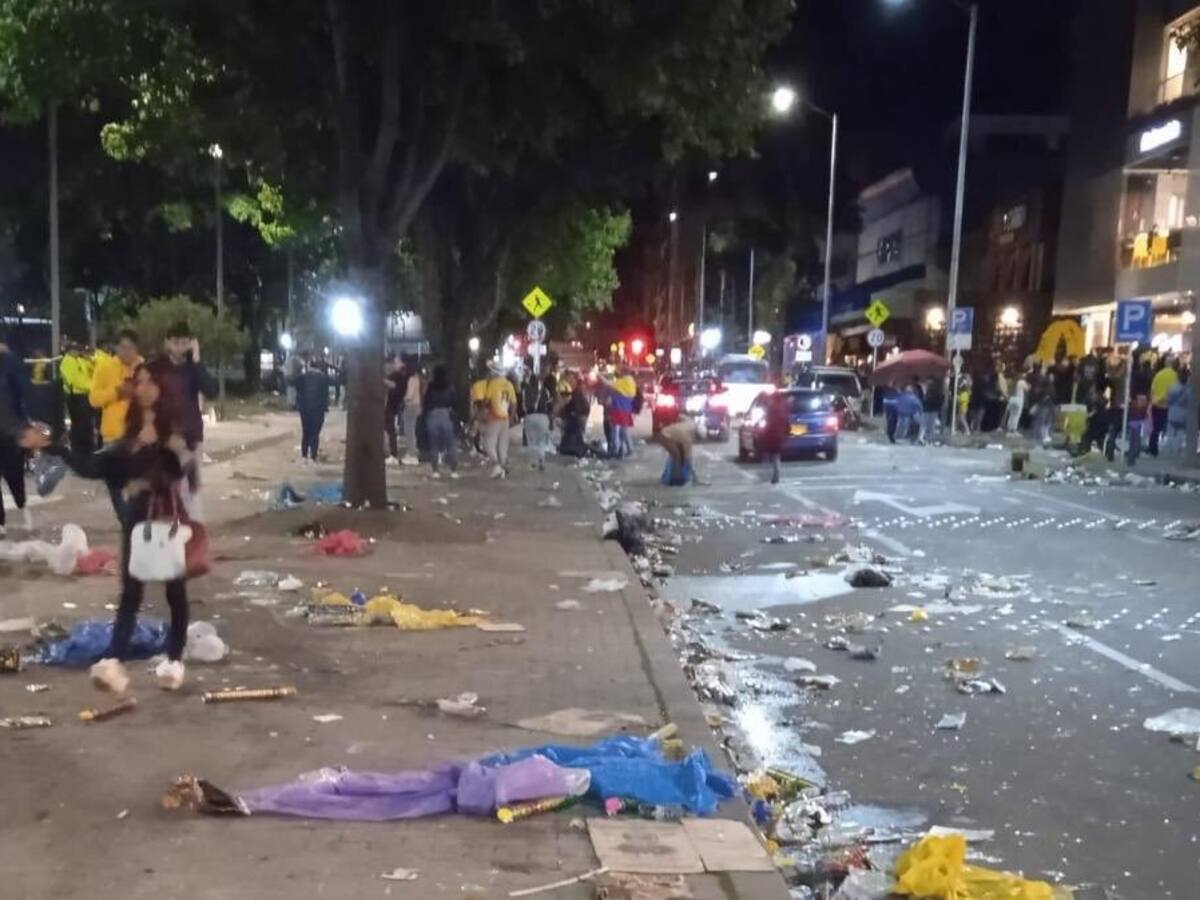 Bogotá estuvo en caos por falta de transporte luego del partido de Colombia vs Argentina