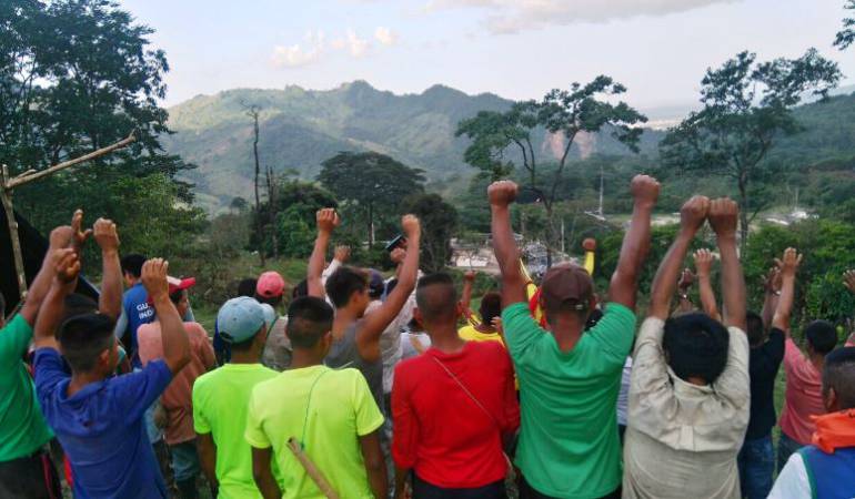 Se está a la espera de que el Gobierno Nacional y la Nación Indígena U'wa se sienten a dialogar