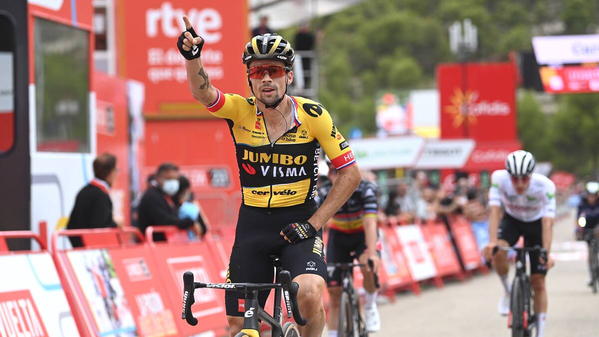 Primoz Roglic corona la octava etapa y Sepp Kuss es nuevo líder de la Vuelta a España 2023