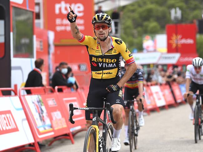 Primož Roglic se quedó con la octava etapa. (Photo by Tim de Waele/Getty Images)