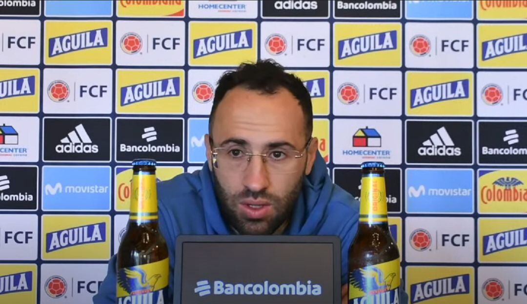 David Ospina, portero de la Selección Colombia.