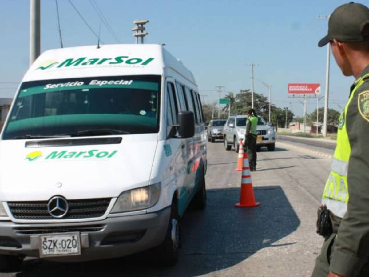 Accidentalidad en vías del Atlántico se redujo un 70% en puente festivo