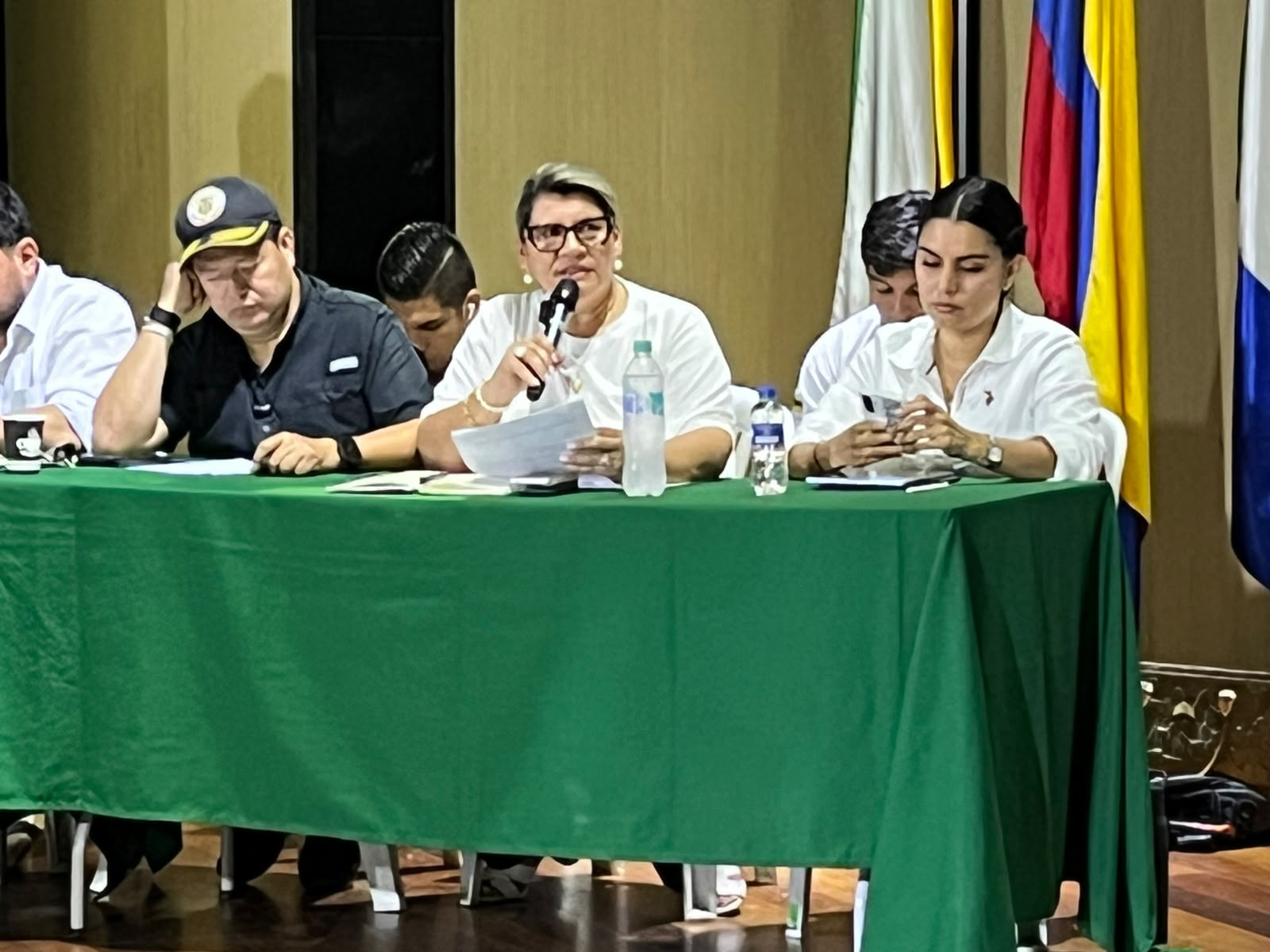 La mayoría de los detenidos cuenta con antecedentes judiciales. Foto Gobernación Huila.