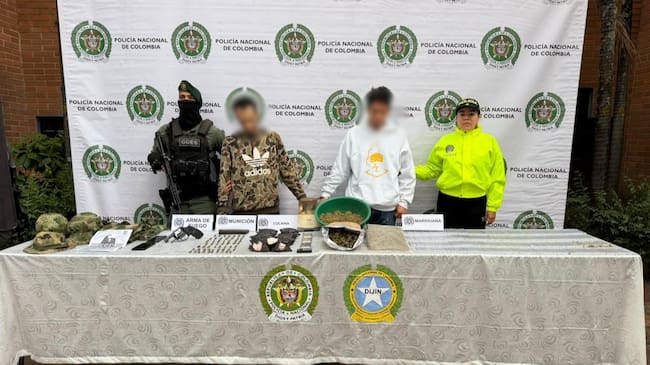 Foto: Policía Nacional Valle de Aburrá