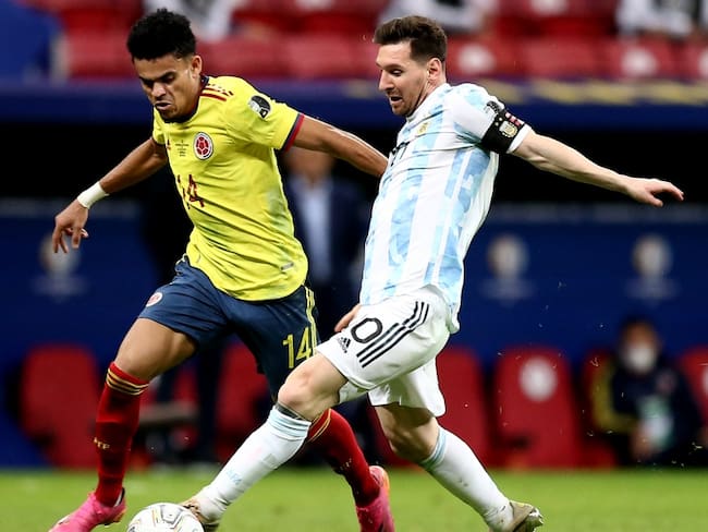 Colombia y Argentina se enfrentaron por última vez en las semifinales de la Copa América.