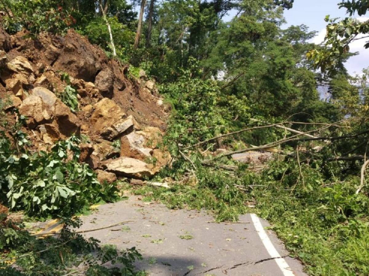 Cierre de vía a San Vicente afecta a cultivadores de aguacate y cacao