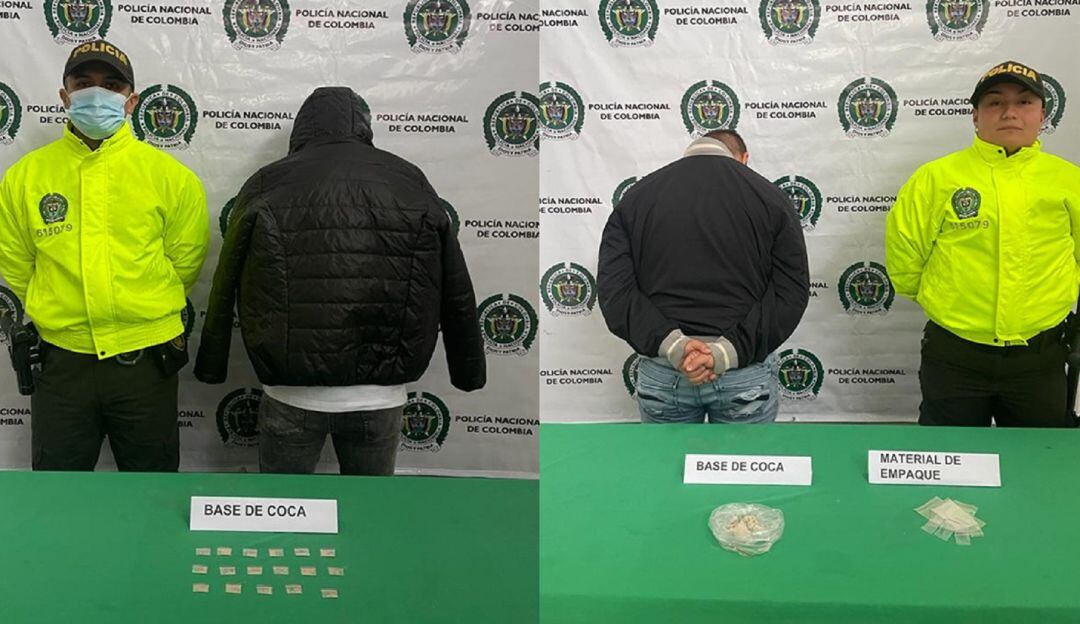 Capturados en Neira por presunto tráfico de estupefacientes