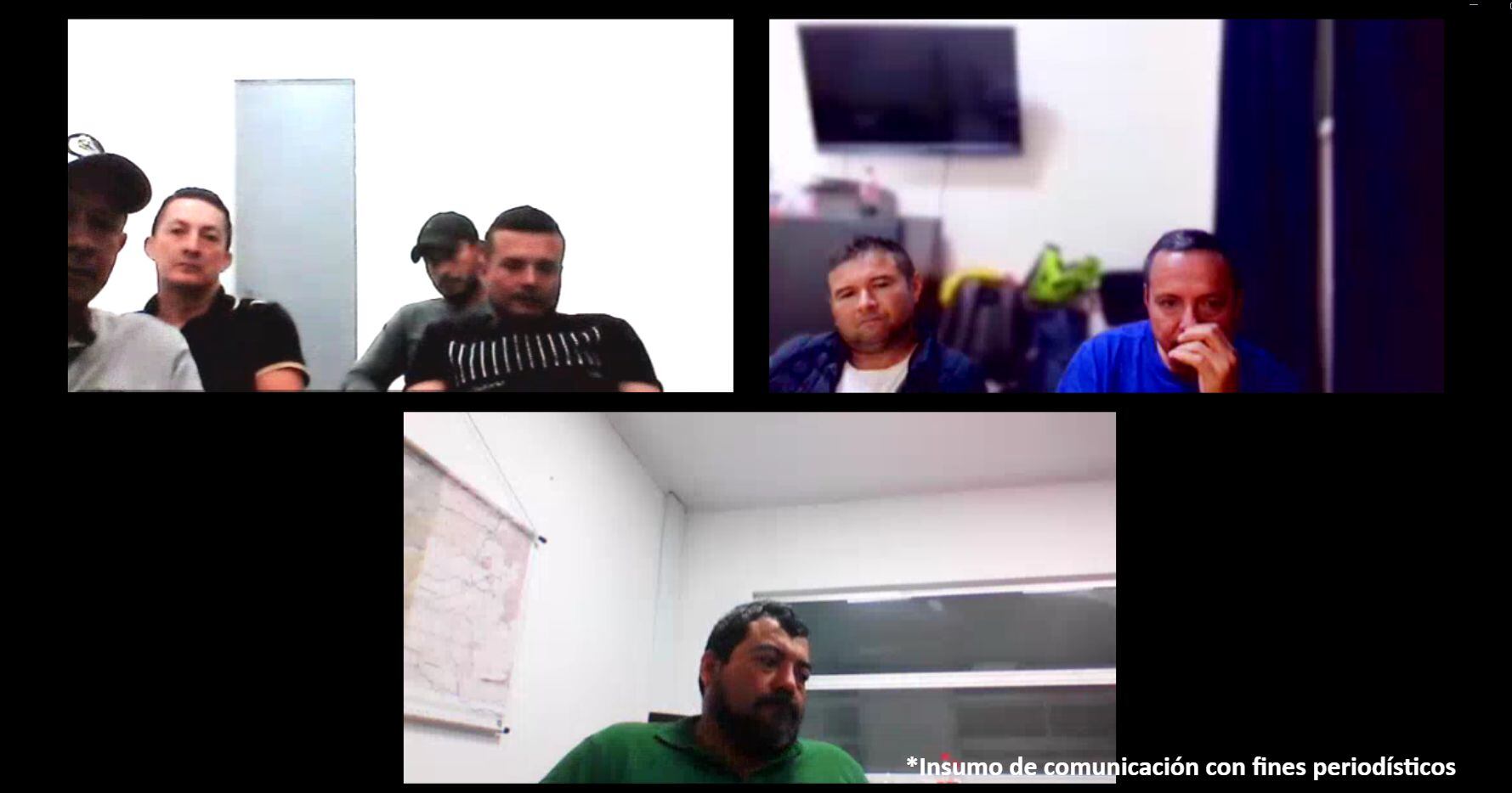 Los ocho procesados quedaron con medida de aseguramiento en centro carcelario.
