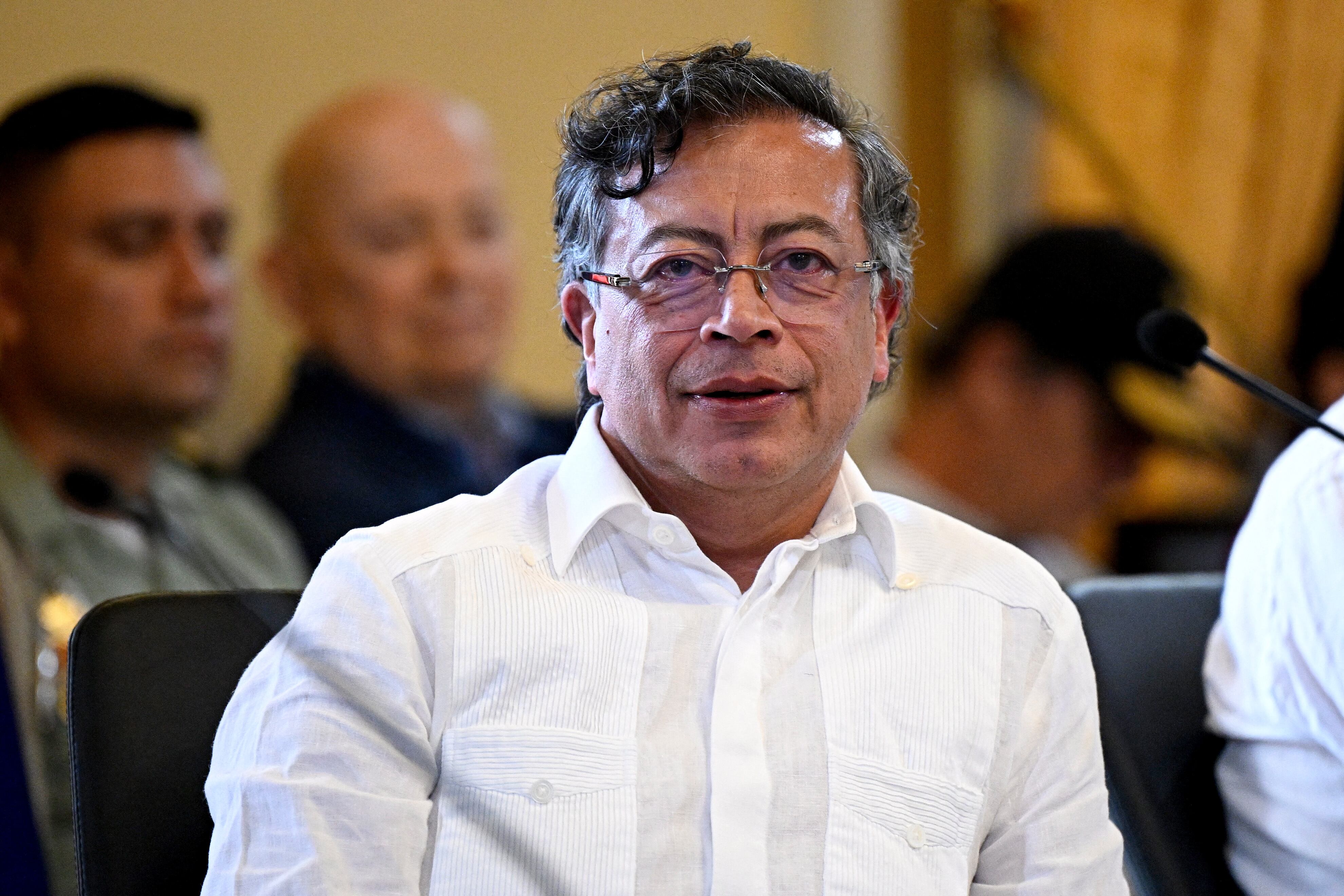 Gustavo Petro, presidente de Colombia. Foto: AFP.