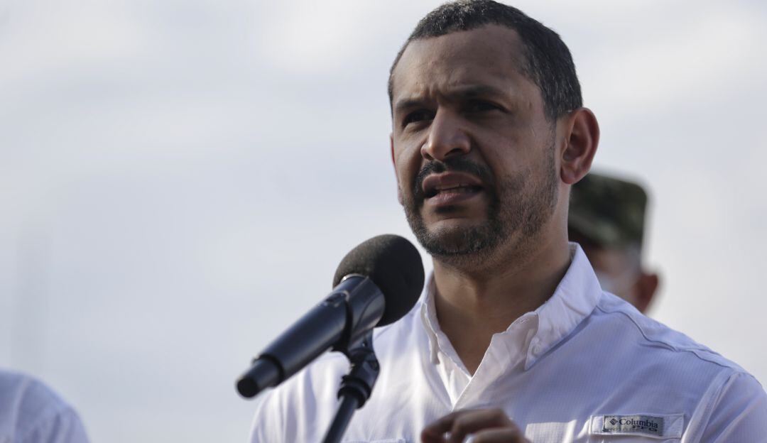 Ministro del Interior Daniel Palacios.