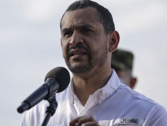 Ministro del Interior Daniel Palacios.