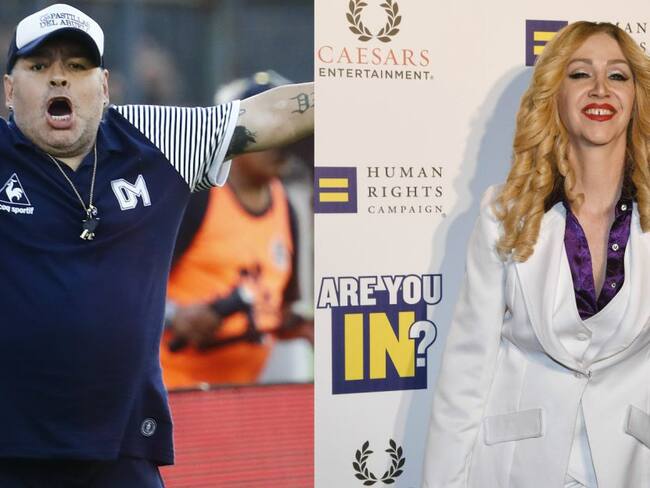 Memes: En Twitter, usuarios confundieron a Maradona con Madonna