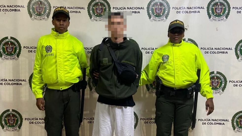 Alias Villa, presunto líder de una red de hurto de vivienda. Foto: Alcaldía de Medellín