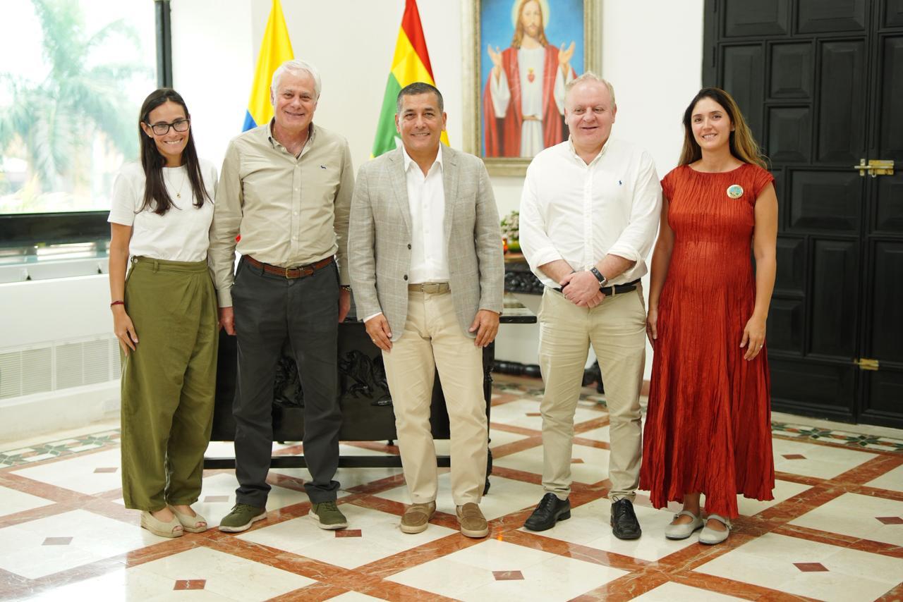 Gobierno de Italia y Alcaldía de Cartagena avanzan en la recuperación de las murallas