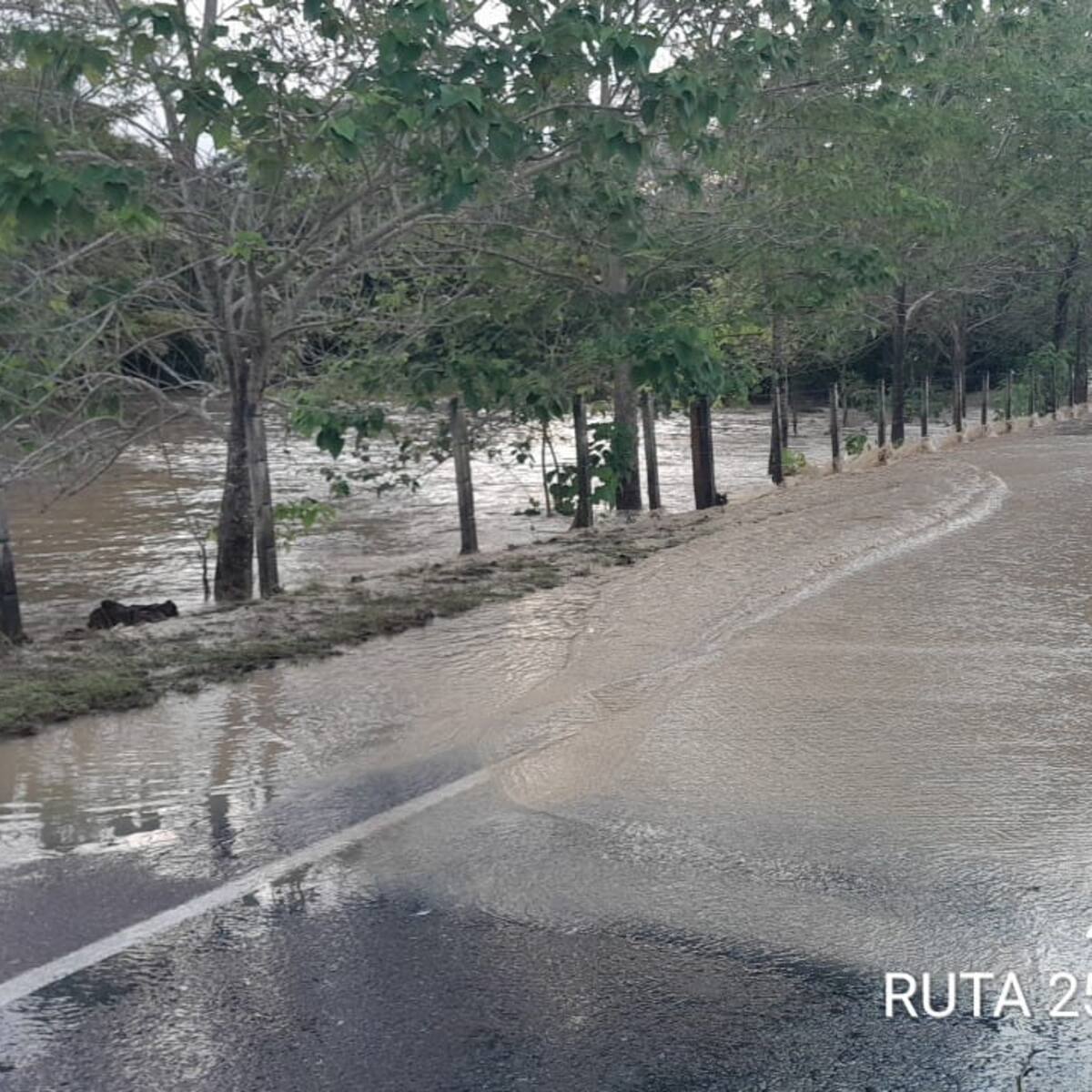 Paso nacional por el puente San Jorge se mantiene restringido por inundaciones en Córdoba