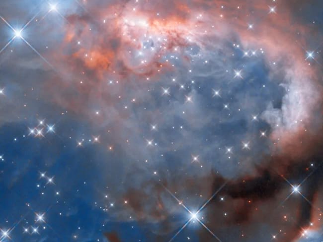 Esta sorprendente imagen del telescopio espacial Hubble de la NASA/ESA muestra la nebulosa RCW 7. - ESA/HUBBLE & NASA, J. TAN