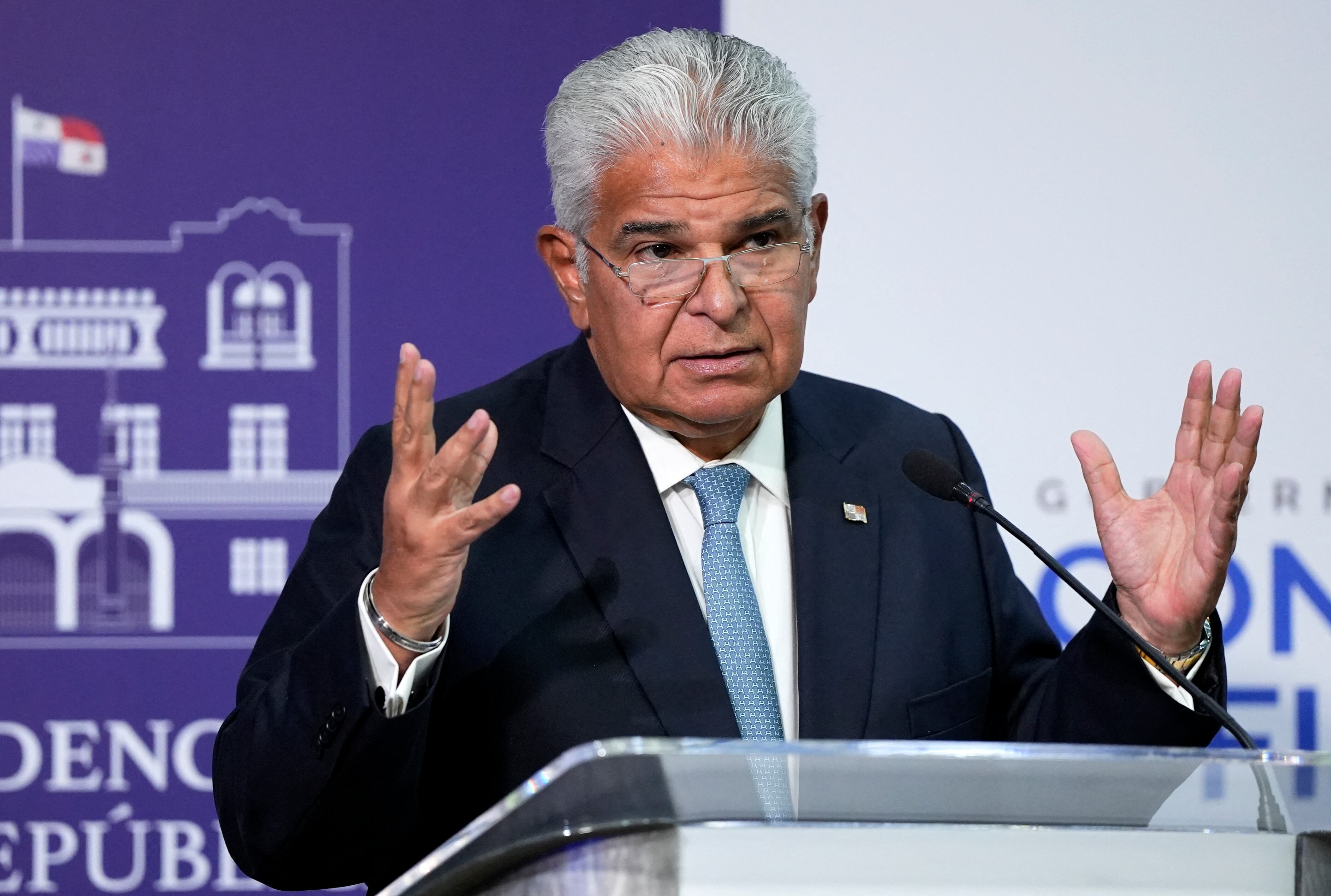 El presidente de Panamá, José Raúl Mulino. 
(Foto:    ARNULFO FRANCO/AFP via Getty Images)          