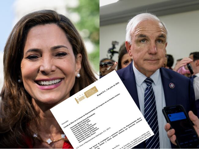 Legisladores estadounidenses rechazan solicitud de congresistas colombianos que piden investigarlos. María Elvira Salazar y Carlos Giménez.