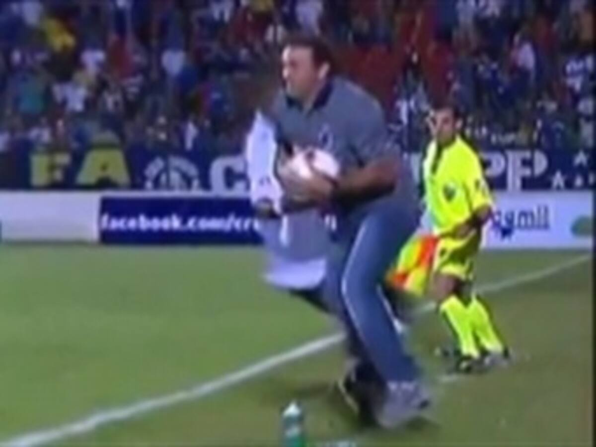 Por agresión a Wason Rentería investigarán al técnico del Cruzeiro