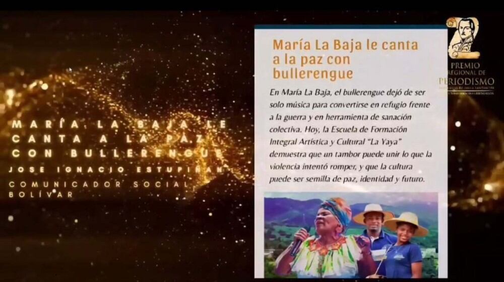 Periodista cartagenero gana el Premio Regional de Periodismo FPS 2025 en la categoría de Prensa