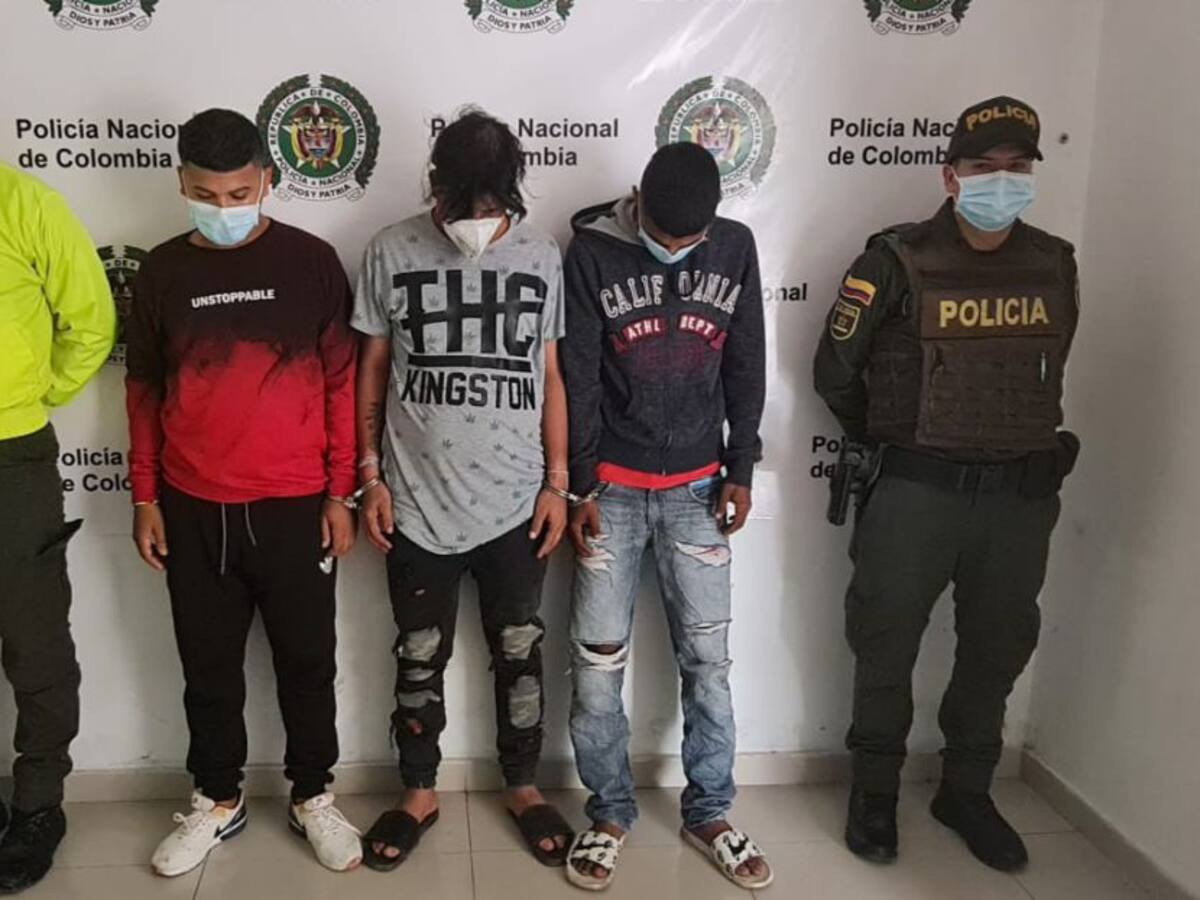 Capturan a 'Los Cole', señalados atracadores en Barranquilla
