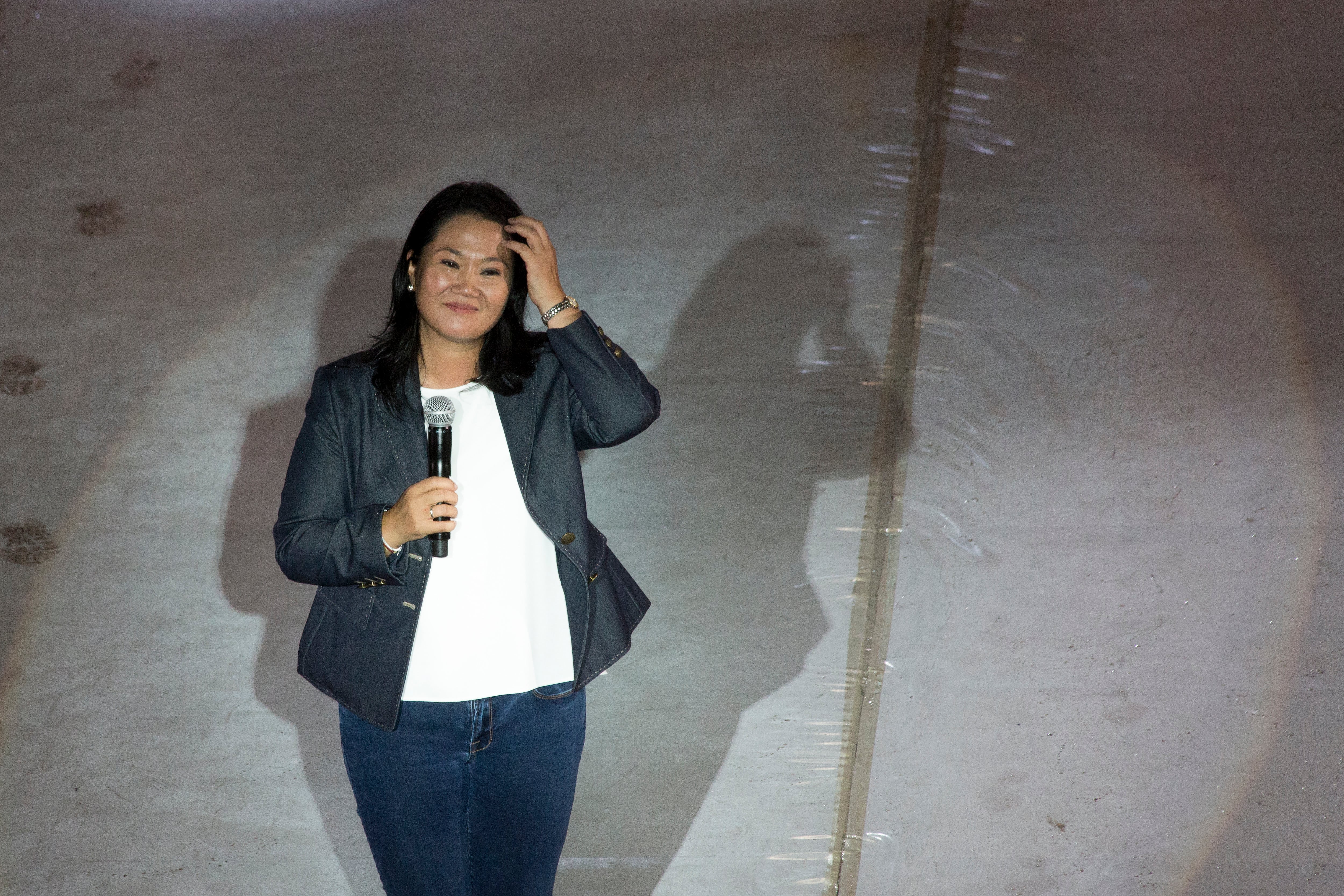 La candidata presidencial peruana, Keiko Fujimori.
(Foto: Manuel Medir/LatinContent via Getty Images)