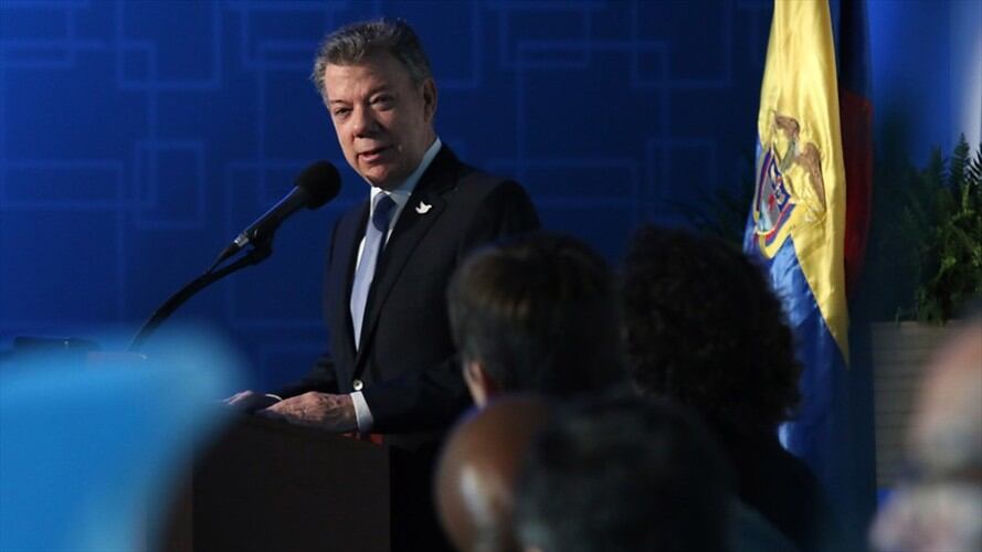 Juan Manuel Santos, presidente de la República. Foto: Colprensa