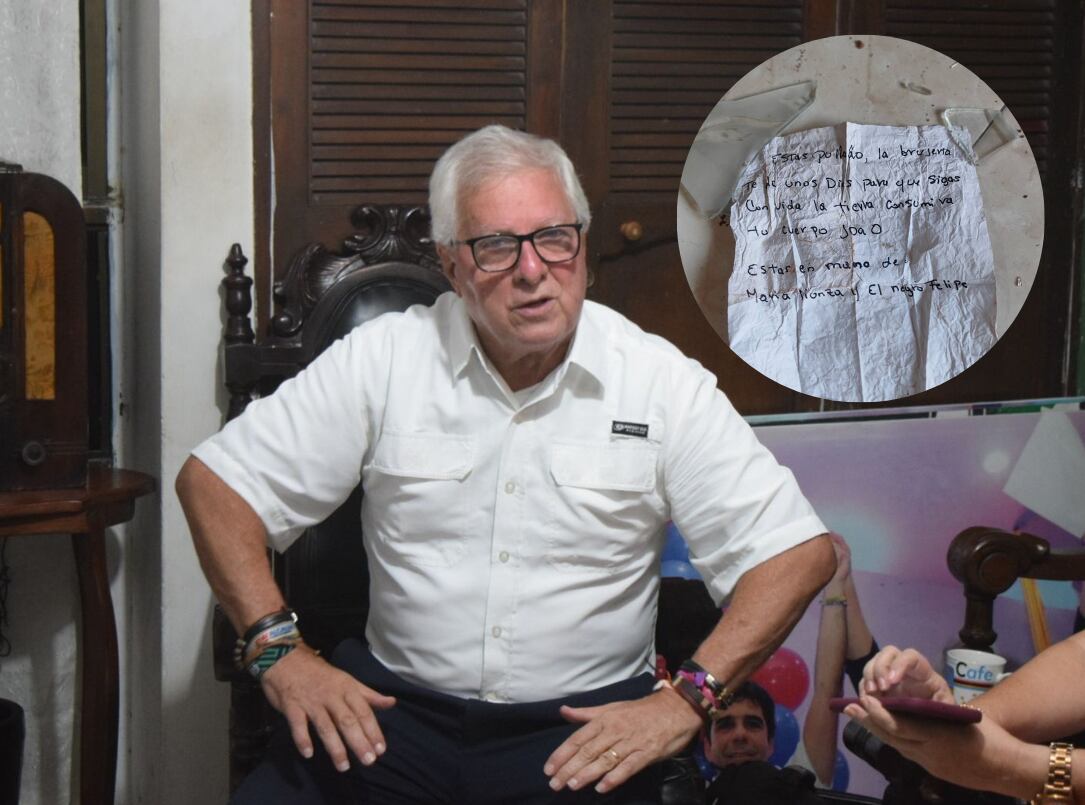 Joao Herrera, candidato a la Alcaldía de Soledad, quien denuncia plan de brujería en su contra./ Foto: Campaña Joao Herrera
