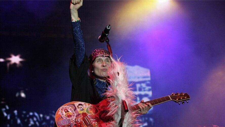 Hollywood bailó al ritmo de Aterciopelados en el "Día de los Muertos" . Foto: Colprensa