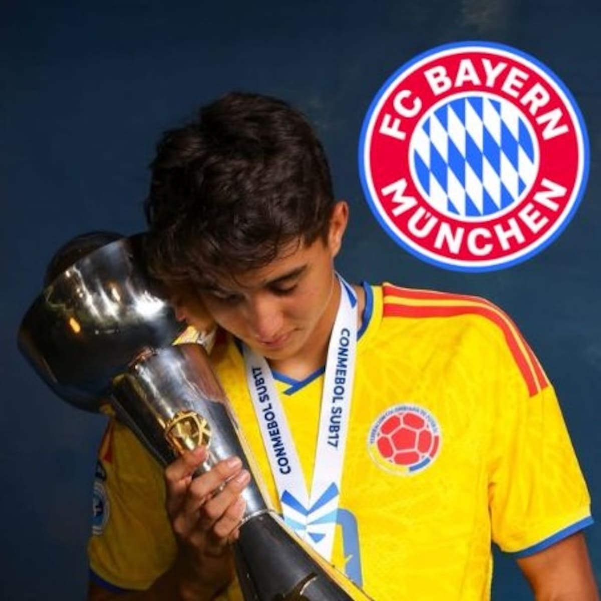 Bayern compara a estrella de la Selección Colombia Sub-17 con Kaká y acelera por su fichaje