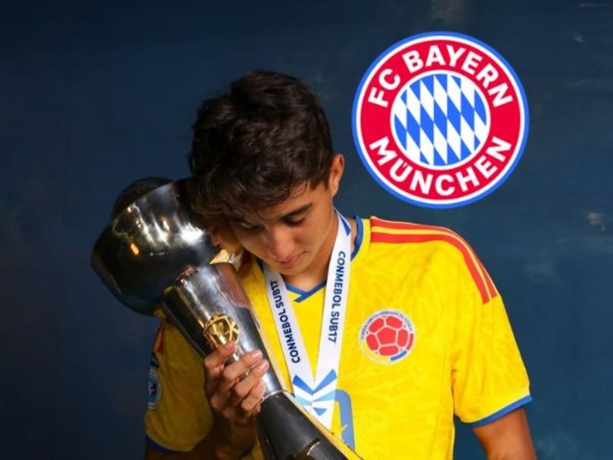 Bayern compara a estrella de la Selección Colombia Sub-17 con Kaká y acelera por su fichaje