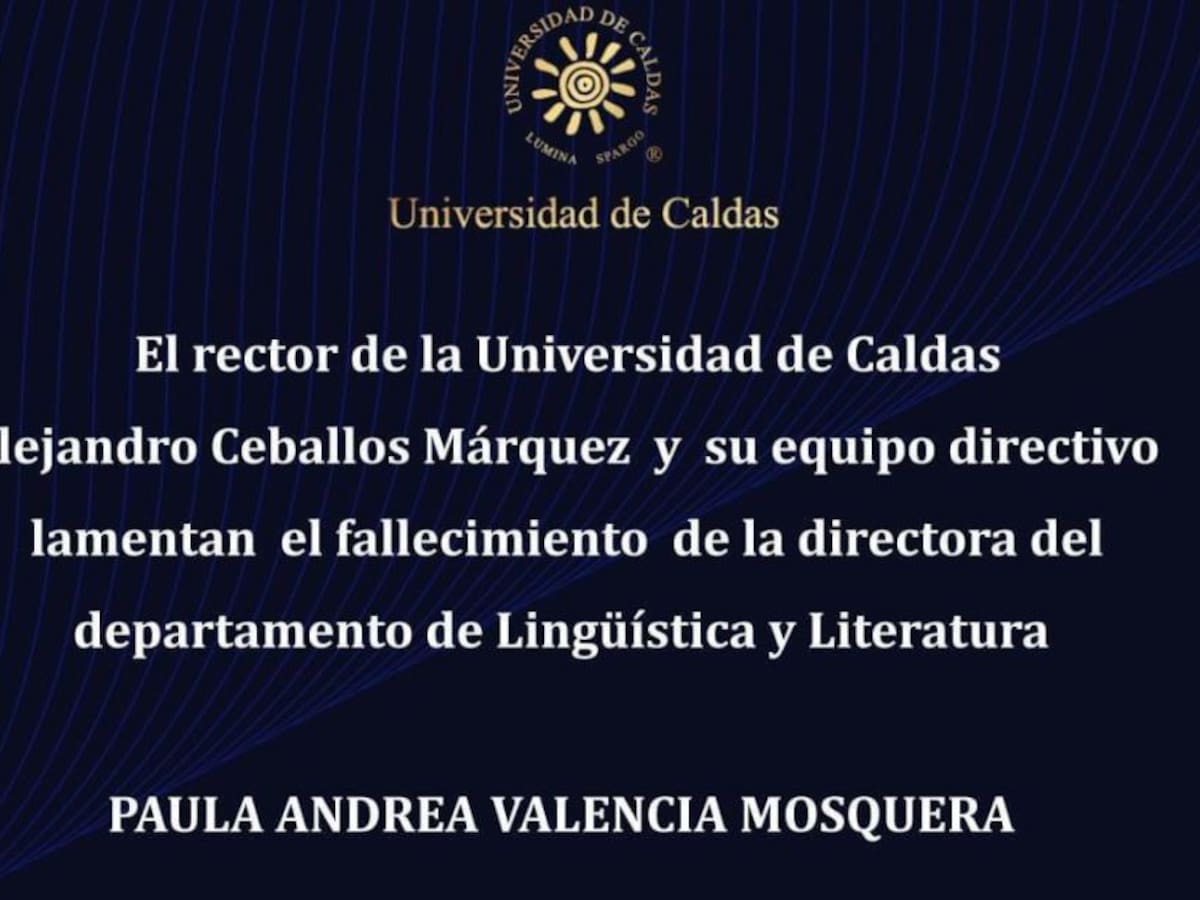 Falleció la Directora del Programa Lingüística y Literatura de la UCaldas