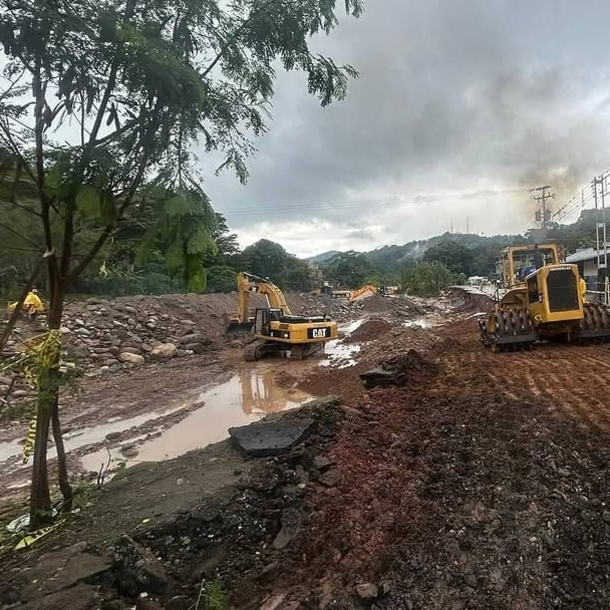 Lluvias han afectado las vías que comunican a Colombia con Venezuela, en el estado Táchira