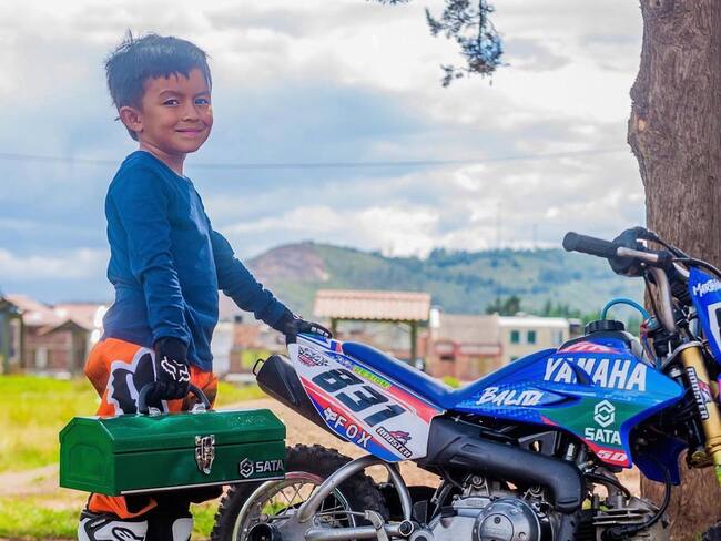 Martín &#039;La Balita&#039; Liberato ahora competirá por Antioquia, debido a que el departamento de Boyacá ya no cuenta con liga de motociclismoFoto | @labalita831