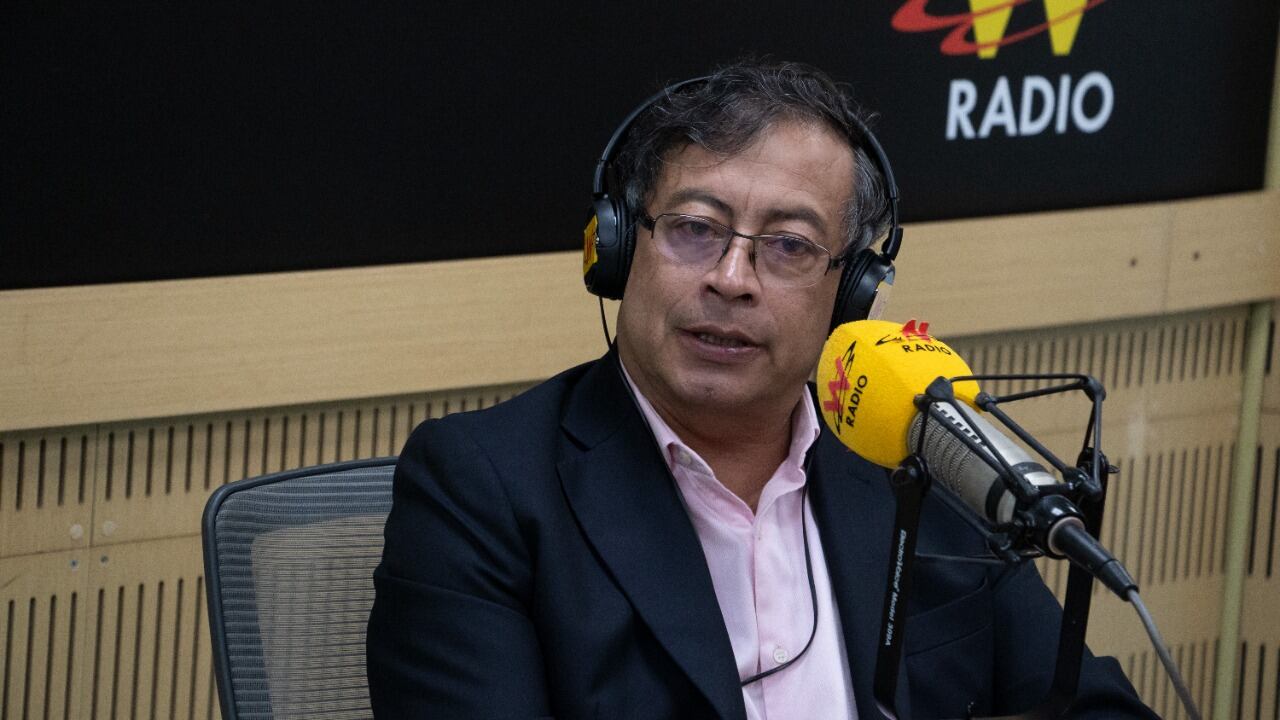 Candidato presidencial Gustavo Petro.
