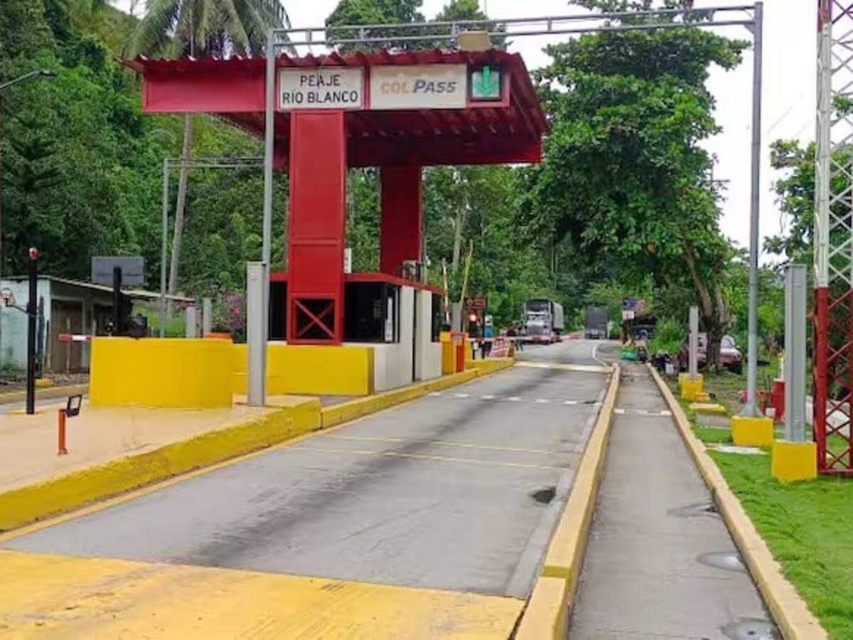 Peaje Río Blanco será instalado temporalmente esta semana en Cáchira