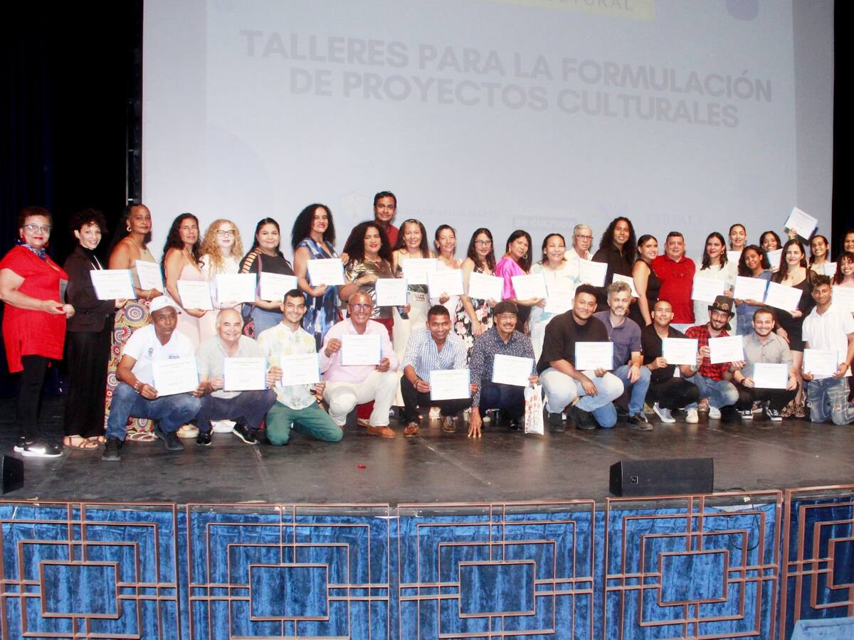 Artistas y gestores de Santa Marta se capacitaron en talleres de formulación de proyectos