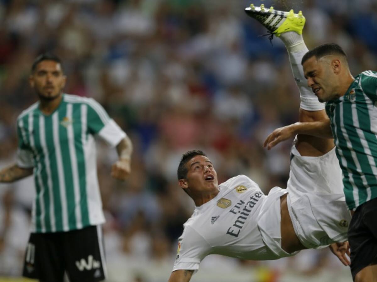 Siete golazos de James Rodríguez en el Real Madrid