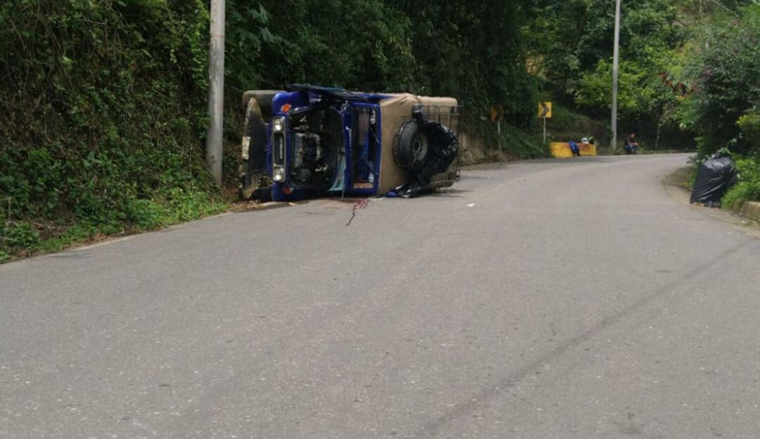 Accidente de tránsito en Ibagué