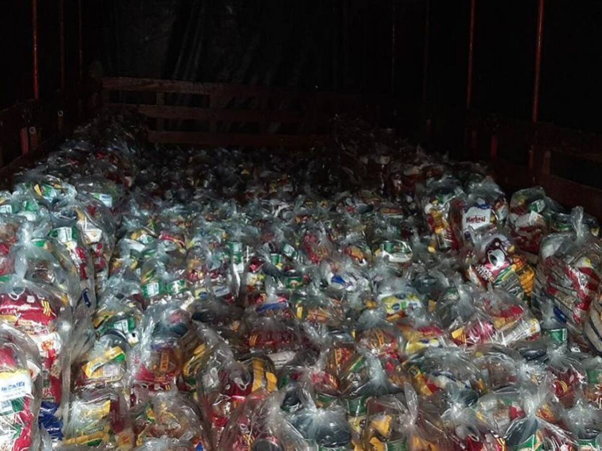 Gremios lideran campaña para entregar mercados a población vulnerable