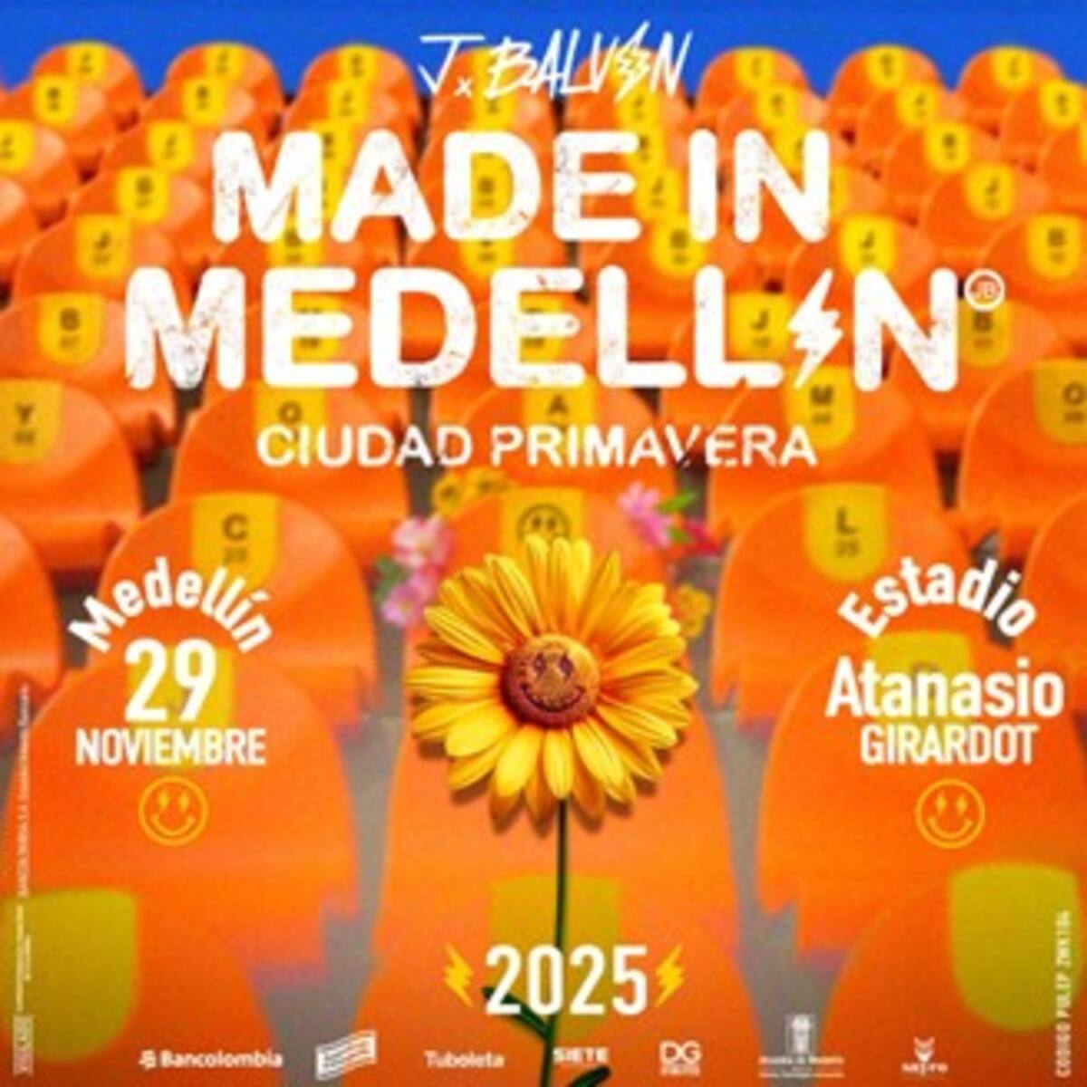 J Balvin anuncia su concierto “Made in Medellín” el reencuentro con su tierra natal